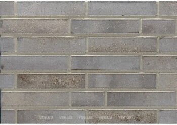 Фото Stroher плитка фасадна Wasserbrand Zinngrau 5.2x24 (8140.6722)