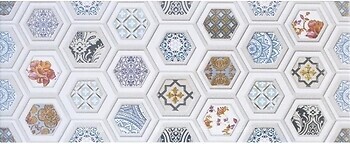 Фото Unicer декор Glam Decor Gio 1 Blanco 23.5x58