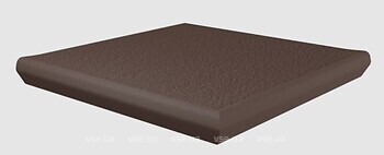 Фото Ceramika Paradyz сходинка кутова з капіносом Sundown Marrone 33x33