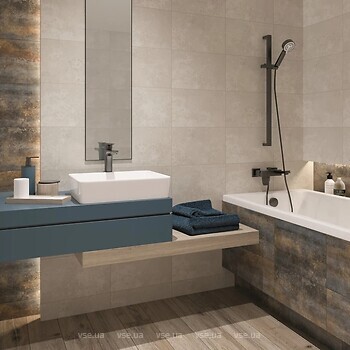 Фото Ceramika Paradyz плитка Erytrea Light Grey Mat 25x40