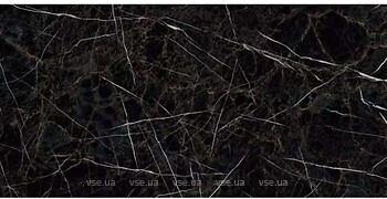 Фото Golden Tile плитка підлогова Terragres Nero E Bianco чорний 60x120 (NBC990)