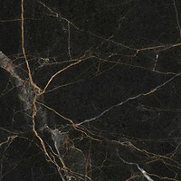 Фото Golden Tile плитка підлогова Marmo Perlanera Black 60x60 (MPС580)