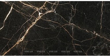 Фото Golden Tile плитка напольная Marmo Perlanera Black 60x120 (MPС9П3)