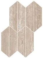 Фото Ragno ceramica мозаїка Realstone Travertino Vein Noce Mosaico Losanga 29.4x40.7 (Rcld)