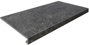 Фото Cersanit сходинка з капіносом Candy GPTU 607 Graphite Steptread Kapinos 31.8x59.8 (ND061-152)