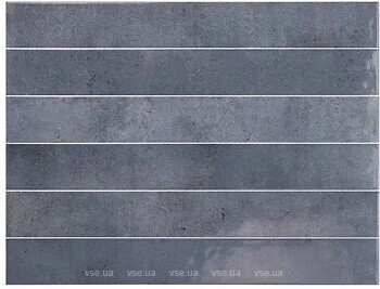 Фото Equipe Ceramicas плитка настінна Verticale Deep Royal 5x40