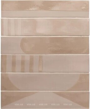 Фото Equipe Ceramicas плитка настінна Wadi Decor Taupe 6x30