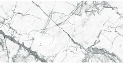Фото Inter Cerama плитка Statuario Sugar світло сірий 60x120 (60120 209071/G)