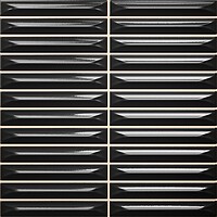 Фото Deseo Ceramica плитка настінна Arrow Black 20x20