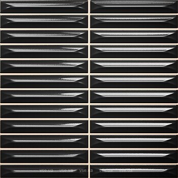 Фото Deseo Ceramica плитка настінна Arrow Black 20x20