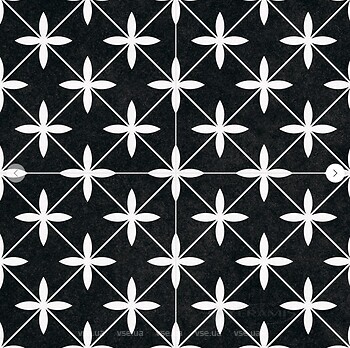 Фото Deseo Ceramica декор Hidraulicos Poole Black 45x45