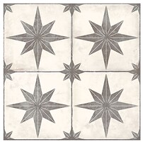 Фото Deseo Ceramica декор Hidraulicos Star Grey 45x45