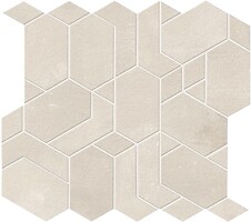Фото Atlas Concorde мозаїка Boost White Mosaico Shapes Matt 31x33.5 (AN63)