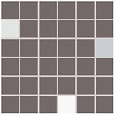 Фото Rako мозаїка CONCEPT PLUS WDM05011 темно-сіра 30x30 Куб 4.7x4.7