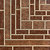 Фото Inter Cerama плитка напольная MATTONI коричневая 42x42