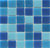 Фото Stella De Mare мозаика R-MOS B31323335 MIX голубая 32.1x32.1