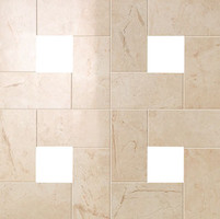 Фото Atlas Concorde декор вырезной Marvel Cassettone Beige Lapp 45x45