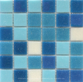 Фото Stella De Mare мозаика R-MOS B1131323335 MIX голубая 32.1x32.1