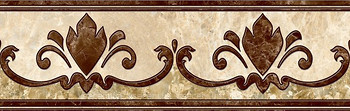 Фото Inter Cerama фриз Emperador коричневый 13.7x43