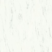 Фото Quick-Step Ambient Click Plus Мрамор каррарский белый (AMCP40136)