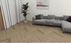 Фото Vinilam Herringbone 2.5 mm Дуб Грін Грей (65325)
