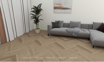 Фото Vinilam Herringbone 2.5 mm Дуб Грін Грей (65325)