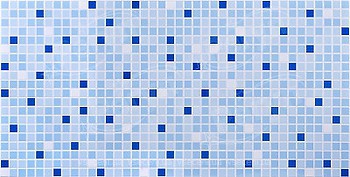 Фото Регул листова панель 956x480x4 мм Мозаїка Синій мікс (70с)