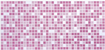 Фото Регул листова панель 956x480x4 мм Мозаїка Рожевий мікс (74р)
