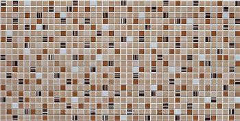 Фото Регул листова панель 956x480x4 мм Мозаїка Кава коричневий (82кк)