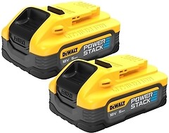 Фото DeWALT XR PowerStack 18V 2x 5 Ah (DCBP518H2)