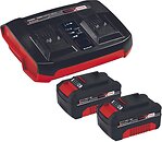 Фото Einhell PXC Starter Kit 18V 2x4.0Ah Twincharger Kit (4512112)