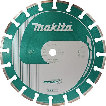 Фото Makita Diamak Plus алмазний відрізний сегментний 125x22.23 мм (B-16916)