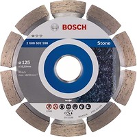 Фото Bosch алмазный отрезной сегментный 125x1.6x22.23 мм (2608602598)
