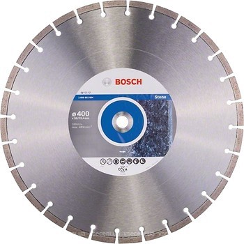 Фото Bosch алмазний відрізний сегментний 400x3.2x25.4/20 мм (2608602604)
