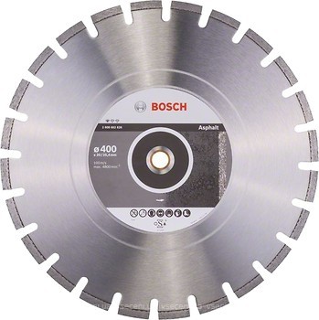 Фото Bosch алмазний відрізний сегментний 400x3.2x25.4/20 мм (2608602626)