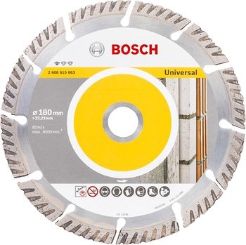 Фото Bosch алмазний відрізний сегментний 180x2.4x22.23 мм (2608615063)