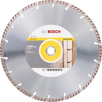 Фото Bosch алмазний відрізний сегментний 350x3.3x25.4 мм (2608615071)