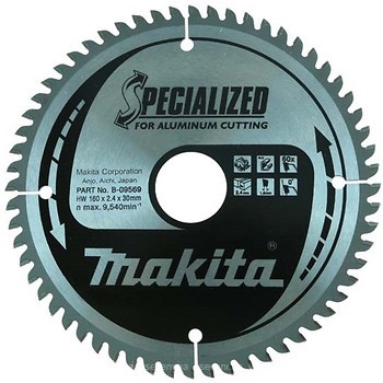 Фото Makita Specialized пильний 160x1.8x30 мм (B-09569)