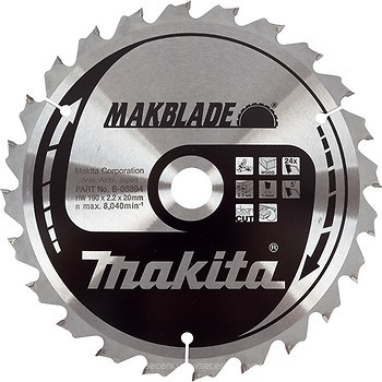 Фото Makita MAKBlade пильный 190x1.6x20 мм (B-08894)