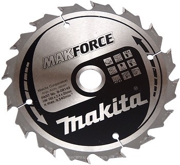 Фото Makita MAKBlade пильный 160x1.5x20 мм (B-08143)