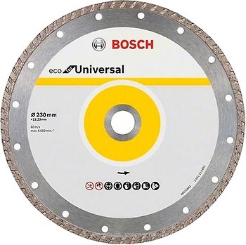 Фото Bosch алмазний відрізний турбо 230x3.0x22.23 мм 10 шт (2608615048)