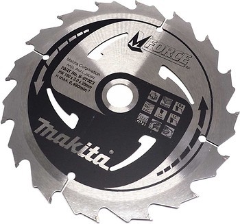 Фото Makita MForce пильний 180x1.2x20 мм (B-07923)