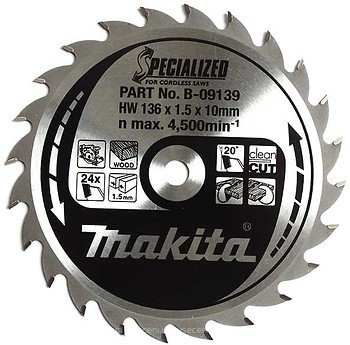 Фото Makita Specialized пильный 136x1x10 мм (B-09139)