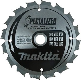 Фото Makita Specialized пильный 185x1.2x15.88 мм (B-09335)