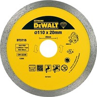 Фото DeWALT алмазный сплошной 110x1.6x20 мм (DT3715)