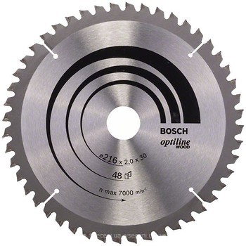 Фото Bosch Optiline Wood пильный 216x1.4x30 мм (2608640432)
