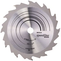Фото Bosch Speedline Wood пильный 160x1.6x16 мм (2608640784)