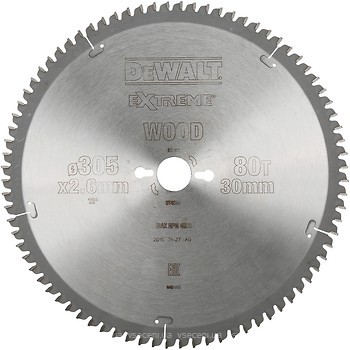 Фото DeWALT пильний 305x3x30 мм (DT4283)