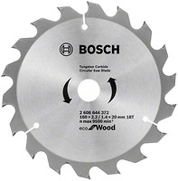 Фото Bosch Eco for wood пильний 160x1.4x20 мм (2608644372)