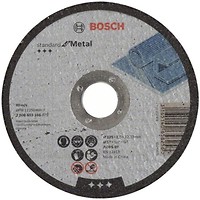 Фото Bosch Standard for Metal абразивный отрезной 125x2.5x22.23 мм (2608603166)